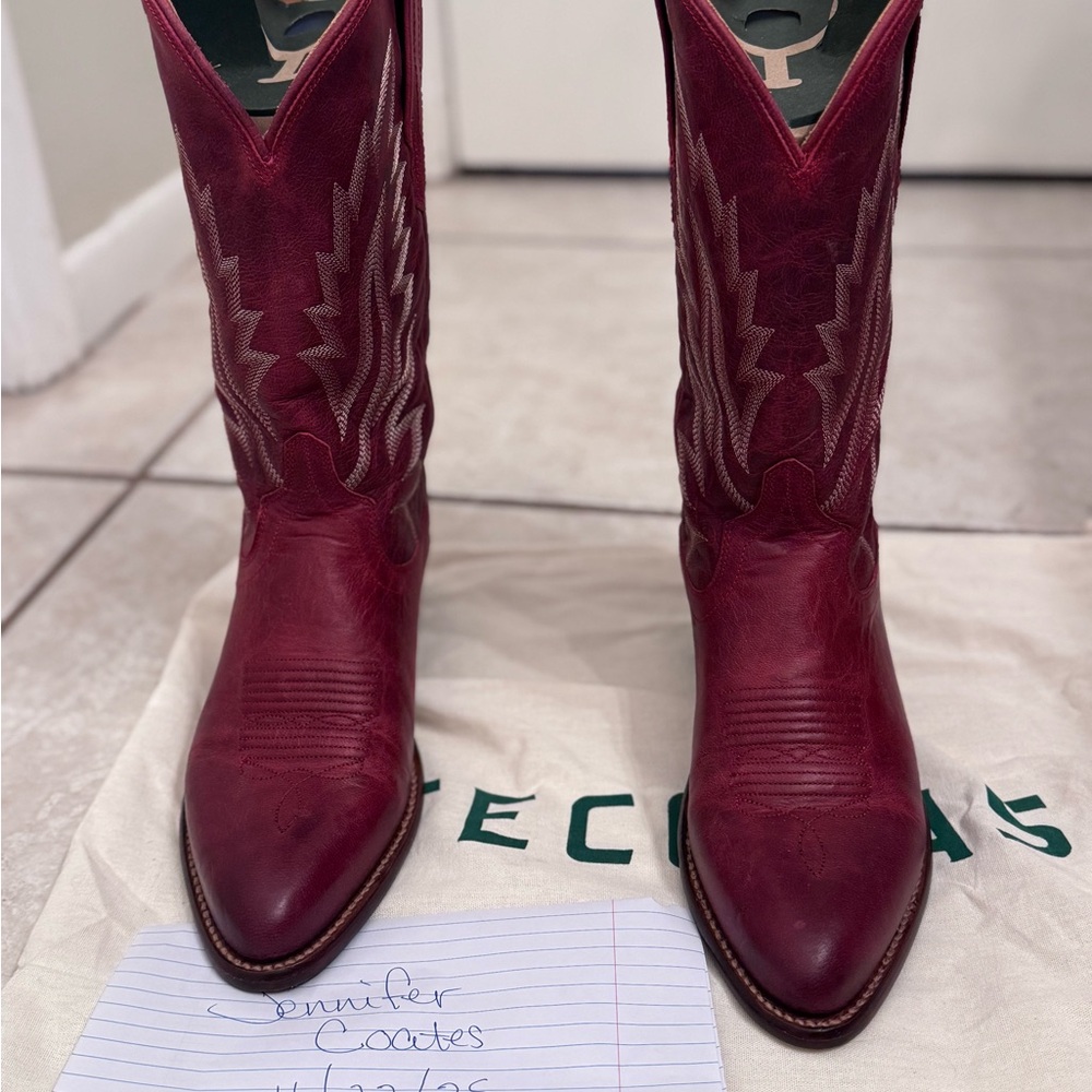 Tecovas redwood Jamie Cowboy Boots